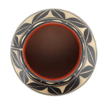 Hilda Coriz (1949-2007) - Santo Domingo (Kewa) Polychrome Vase with Bird Design c. 1970-80s, 9.625" x 9"