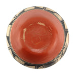 Hilda Coriz (1949-2007) - Santo Domingo (Kewa) Polychrome Vase with Bird Design c. 1970-80s, 9.625" x 9"