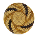 Tohono O'odham Polychrome Handled Basket c. 1950-60s, 10" x 10.5"