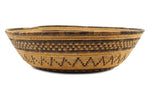 Apache Basket with Checkered Design c. 1890-1900s, 4.25" x 15"