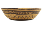 Apache Basket with Checkered Design c. 1890-1900s, 4.25" x 15"