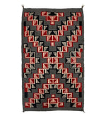 Navajo Ganado Rug c. 1980s, 41.75" x 25.75"