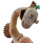 Leroy Hongeva - Hopi "Dance of the Water Serpent" Kachina c. 1980-90s, 17.25" x 4" x 6.75"