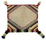 Navajo Red Mesa Single Saddle Blanket c. 1950s, 31.5" x 35"