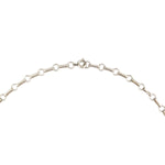 Glenn & Irene Sandoval - Navajo - Silver Necklace, French Hook Earrings and Silver Pin Set with Kokopelli Design c. 1970-80s