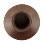 Virginia Garcia (b. 1963) - Santa Clara/San Juan Redware Vase c. 1980-90s, 6" x 7"