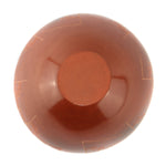 Polly Rose Folwell (b. 1962) - Santa Clara Asymmetrical Redware Sgraffito Jar with Fire Clouds c. 1990-2000s, 3.25" x 5"