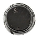 Helen Shupla (1928-1985) - Santa Clara Black Vase with Carved Avanyu Design c. 1960-70s, 4" x 3.5"