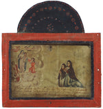 Julian Maria Spanish Colonial Retablo, 6.25" x 9.75"