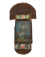 Spanish Colonial Retablo, 12.25" x 6"