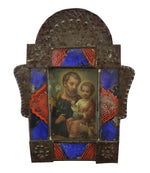 Spanish Colonial Retablo, 8.5" x 6.5"