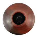 Alice Cling (b. 1946) - Navajo Redware Vase with Fire Clouds c. 1990-2000s, 5.375" x 6.5"