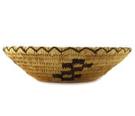 Tohono O'odham Basket with Geometric Design c. 1960s, 3.375" x 13"