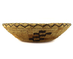 Tohono O'odham Basket with Geometric Design c. 1960s, 3.375" x 13"