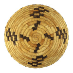 Tohono O'odham Basket with Geometric Design c. 1960s, 3.375" x 13"