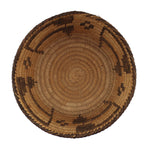 Pima Basket with Pictorial Design c. 1930s, 3.375" x 7.5"