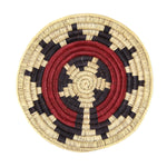 Navajo Polychrome Wedding Basket c. 1960s, 2.5" x 11.5"