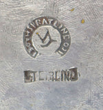 William Philip Spratling (1900-1967) - Mexican - Sterling Silver Bowl c. 1940-50s, 2.25" x 6.5" x 5.25"