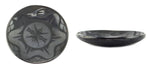 Maria Martinez (1887-1980) - San Ildefonso Black on Black Gunmetal Plate, signed Maria Poveka and Painted by Popovi Da c. 1960s, 6" diameter