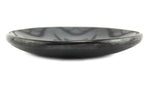 Maria Martinez (1887-1980) - San Ildefonso Black on Black Gunmetal Plate, signed Maria Poveka and Painted by Popovi Da c. 1960s, 6" diameter