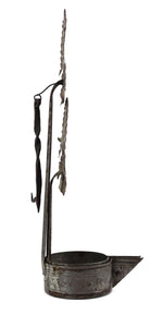 Spanish Colonial Tin Candlestick Holder Set, 11" x 2.75" x 4.25"