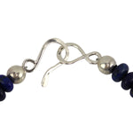Miramontes - Changing Woman Pendant with Lapis Rondell Beads, 26" length