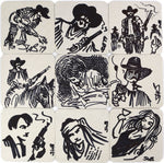 Shonto Begay - Group of 61 Coaster Drawings