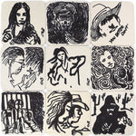 Shonto Begay - Group of 61 Coaster Drawings