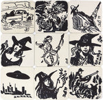 Shonto Begay - Group of 61 Coaster Drawings