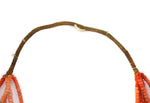 Navajo - 5-Strand Coral and Turquoise Beaded Necklace c. 1960s, 29" length