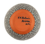 Frederica Antonio (b. 1968) - Acoma Polychrome Jar with Geometric Design c. 2000s, 2.5" x 2.5"