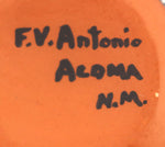 Frederica Antonio (b. 1968) - Acoma Polychrome Jar with Geometric Design c. 2000s, 2.5" x 2.5"