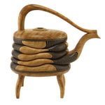 Terry Evans - White Oak Teapot, 10.25" x 10.25" x 5.5"
