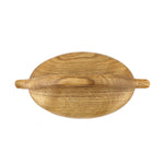 Terry Evans - Box with Double Handle and Bead, 9.6" x 7"