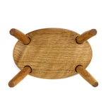 Terry Evans - Box with Double Handle and Bead, 9.6" x 7"