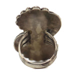 Navajo - Turquoise and Silver Ring c. 1950-60s, size 8.5
