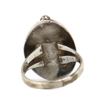 Navajo - Turquoise and Silver Ring c. 1930-40s, size 5