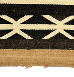 Navajo Two Grey Hills Rug c. 1920s, 80" x 60.5"
