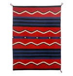 Navajo Moki Revival Rug c. 1980s, 56" x 41.5"