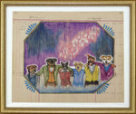 SOLD Julia Arriola - Last Selfie of Rez Dogs Before Heading for the Dog Way