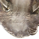 Navajo - Turquoise, Coral, and Silver Ring c. 1950-60s, size 7.25