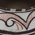 Zuni Polychrome Olla with Fine Line Design c. 1890s, 6.25" x 7.75"