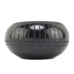 Blue Corn (Crucita Gonzales Calabaza) (1921-1991) - San Ildefonso Black on Black Bowl with Feather Design c. 1960-70s, 2.5" x 4.75"