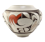 Joy Navasie "Frog Woman" (1919-2012) - Hopi Polychrome Jar c. 1960s, 6.25" x 8"