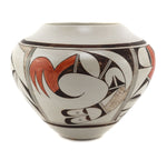 Joy Navasie "Frog Woman" (1919-2012) - Hopi Polychrome Jar c. 1960s, 6.25" x 8"