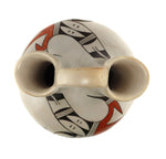 Helen Naha "Feather Woman" (1922-1993) - Hopi Polychrome Wedding Vase c. 1970s, 9.75" x 5.375"