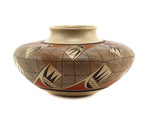 Tonita Hamilton Nampeyo (1934-2020) - Hopi Polychrome Vase with Migration Pattern c. 1980s, 7" x 12"