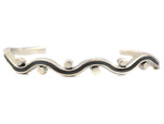 Sam Patania - Sterling Silver "River Cuff" Bracelet, size 7