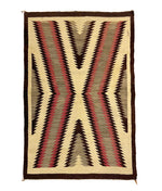 Navajo Ganado Rug c. 1920s, 59" x 37"