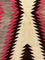 Navajo Ganado Rug c. 1920s, 59" x 37"